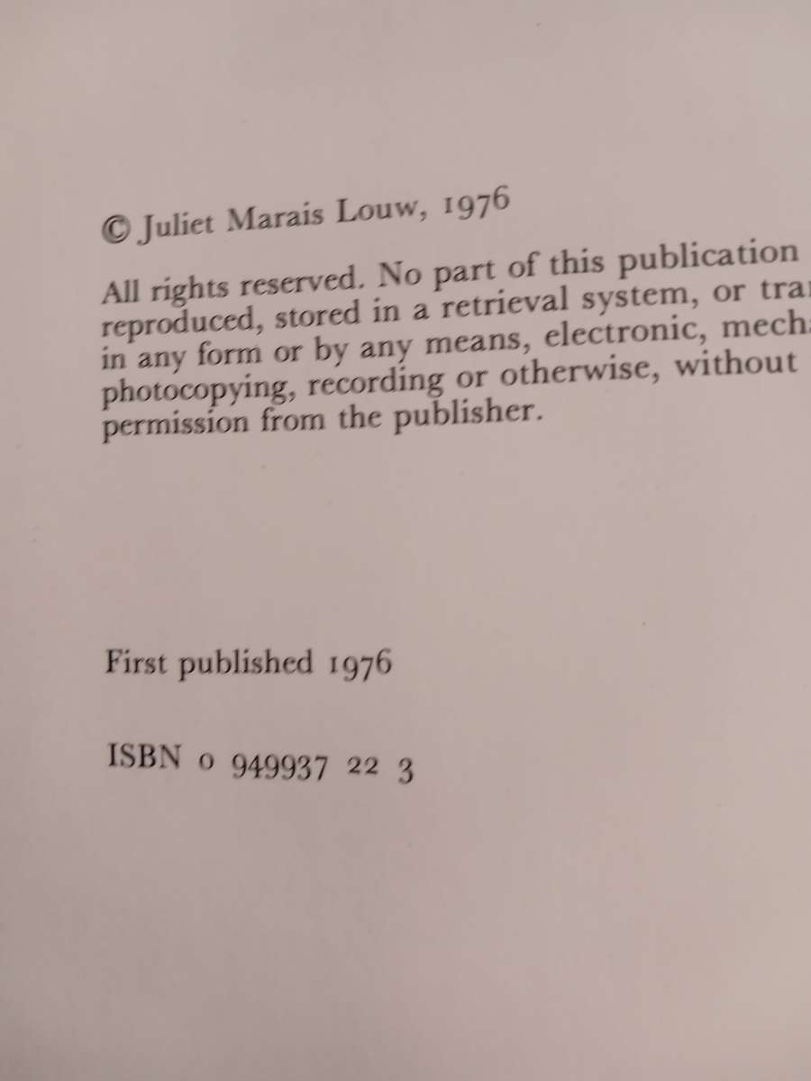 Wagon-tracks and Orchards, Early Days in Sandton by Juliet Marais Louw