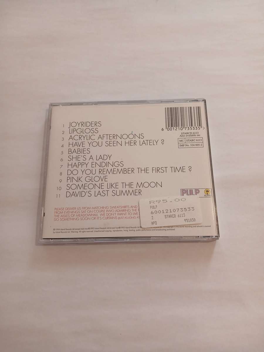 Pulp, His 'N Hers CD