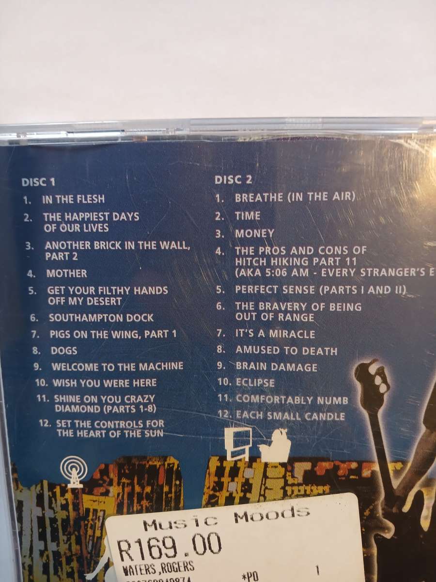 Roger Waters, In The Flesh, 2 x CD