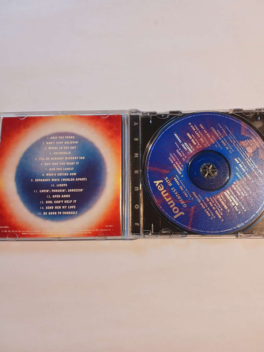 Journey, Greatest Hits CD, Europe, Remastered