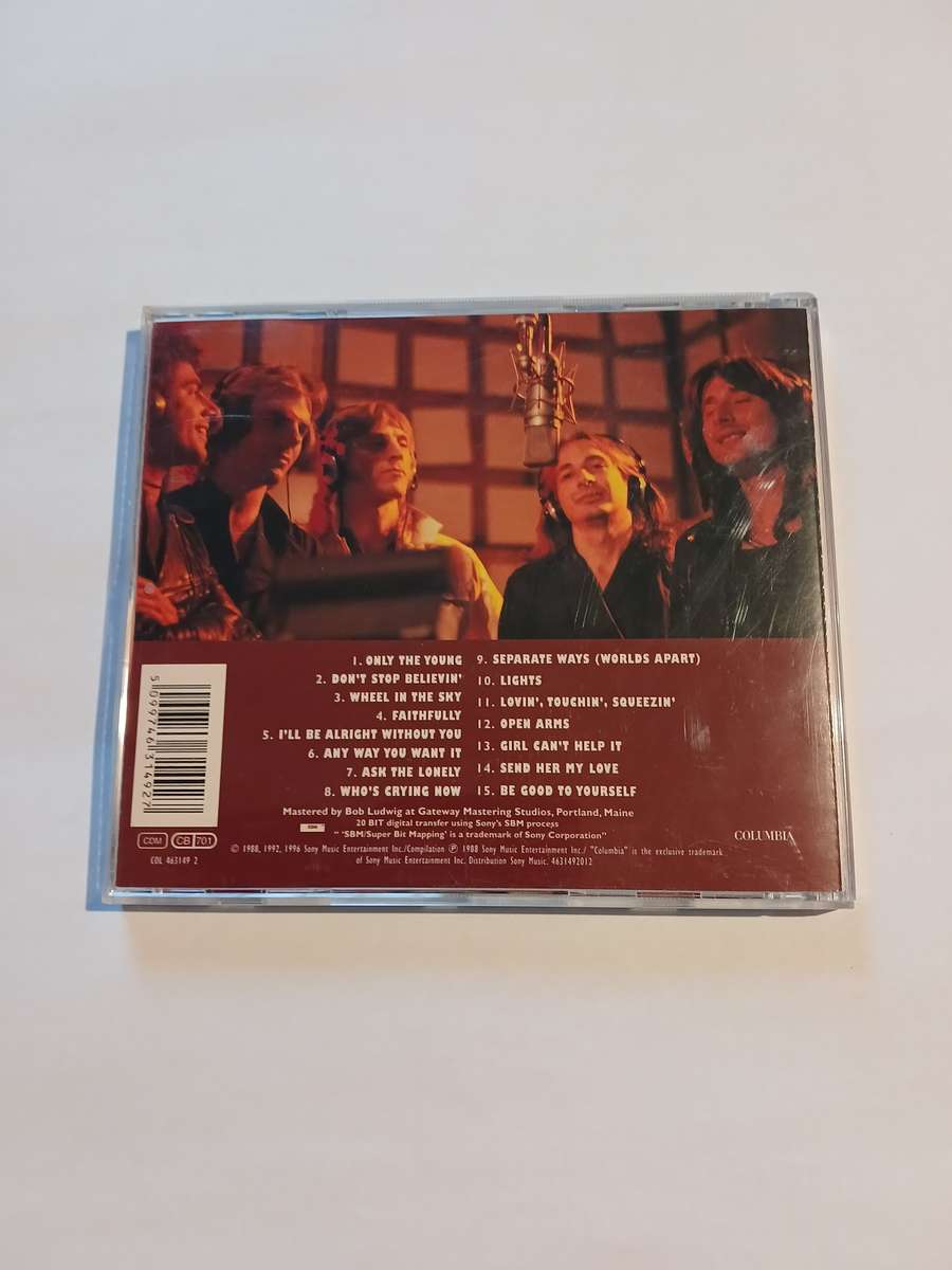 Journey, Greatest Hits CD, Europe, Remastered