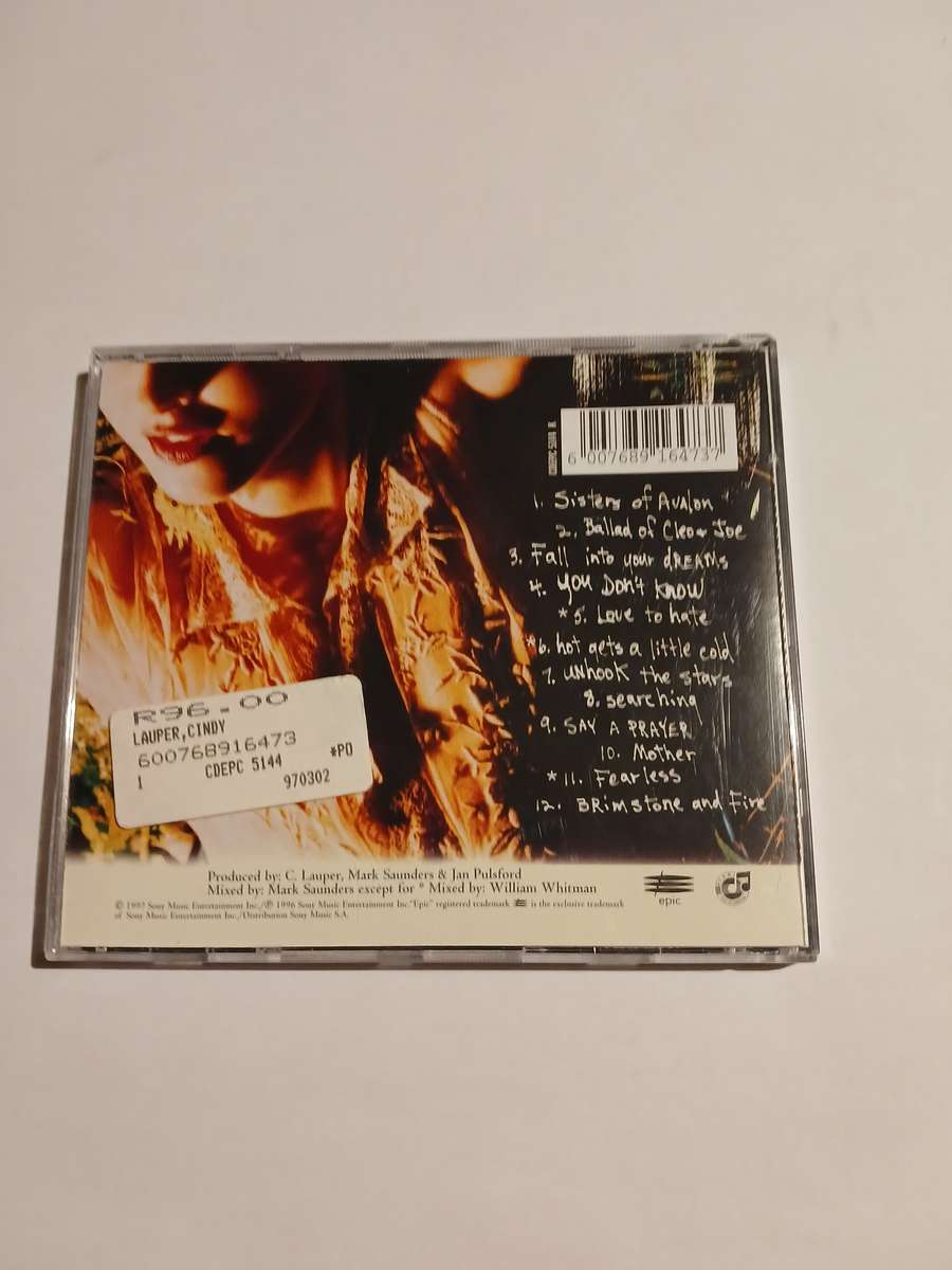Cyndi Lauper, Sisters of Avalon CD