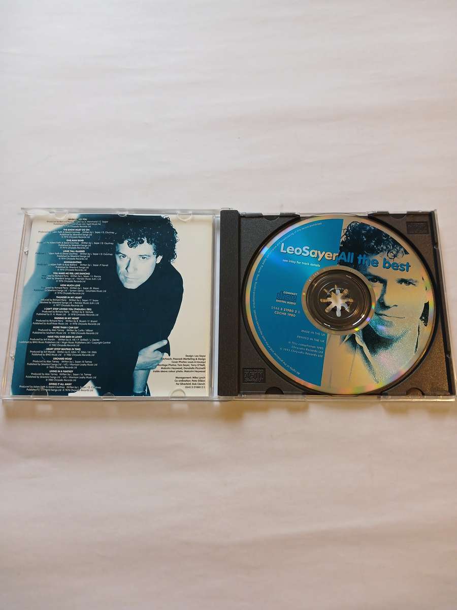 Leo Sayer, All The Best CD, UK