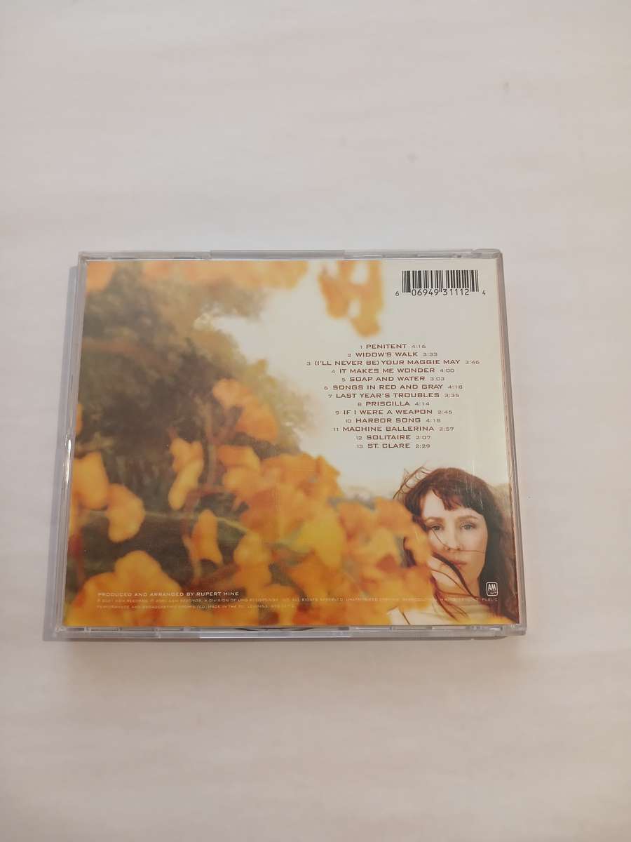 Suzanne Vega, Songs in Red and Grey CD, EU