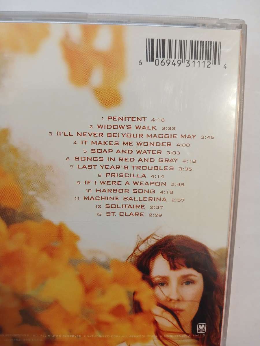 Suzanne Vega, Songs in Red and Grey CD, EU