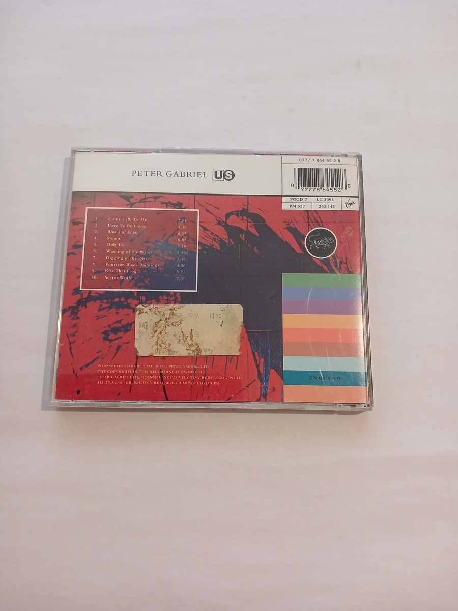 Peter Gabriel, US CD, Holland