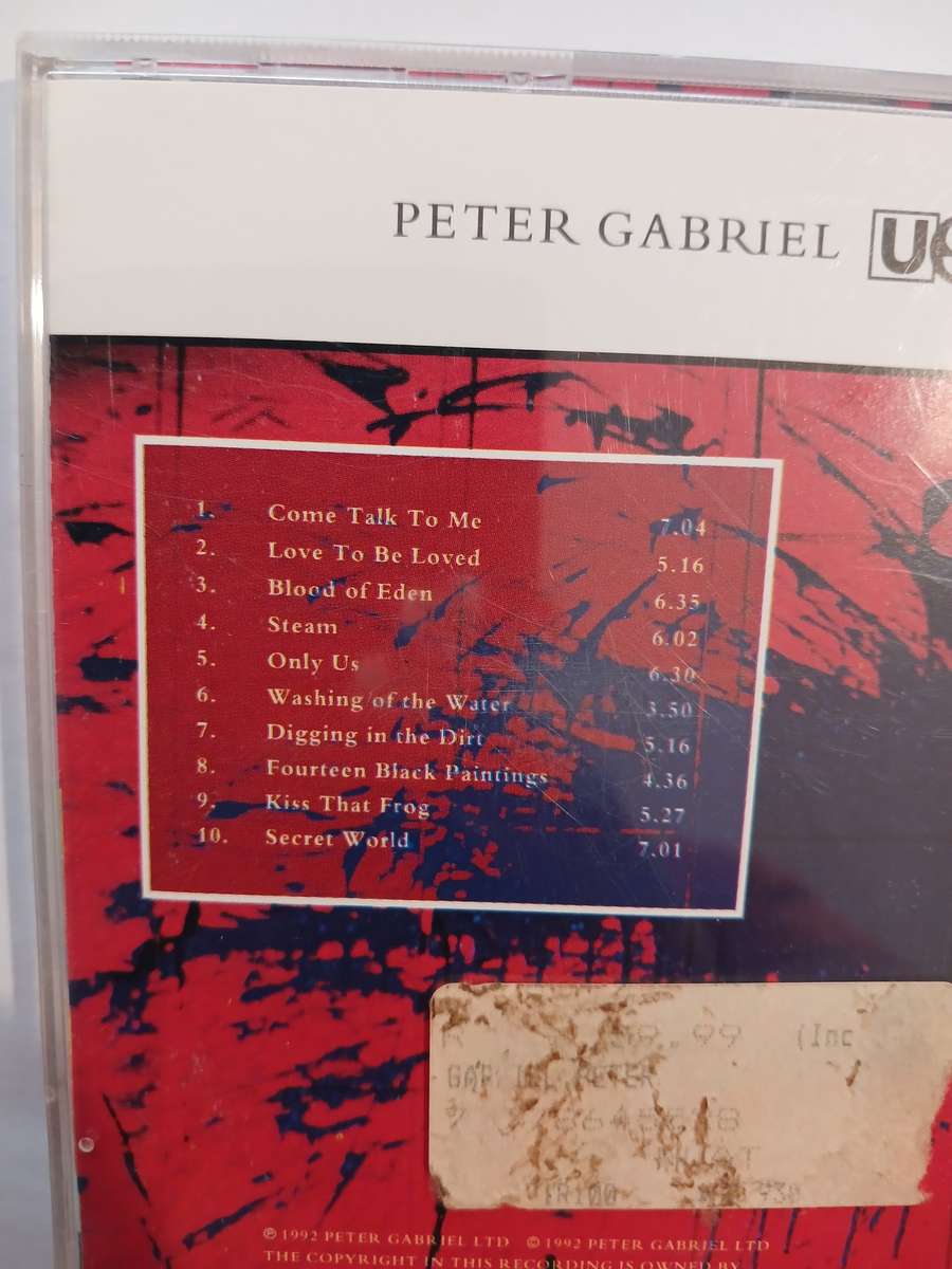Peter Gabriel, US CD, Holland