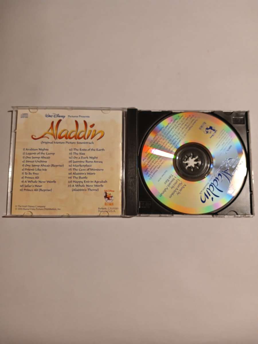 Aladdin, Motion Picture Soundtrack CD, US
