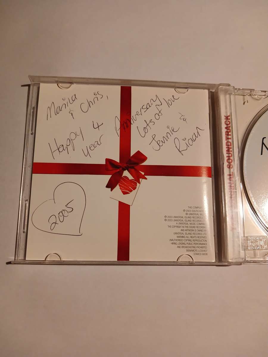 Love Actually, Motion Picture Soundtrack CD