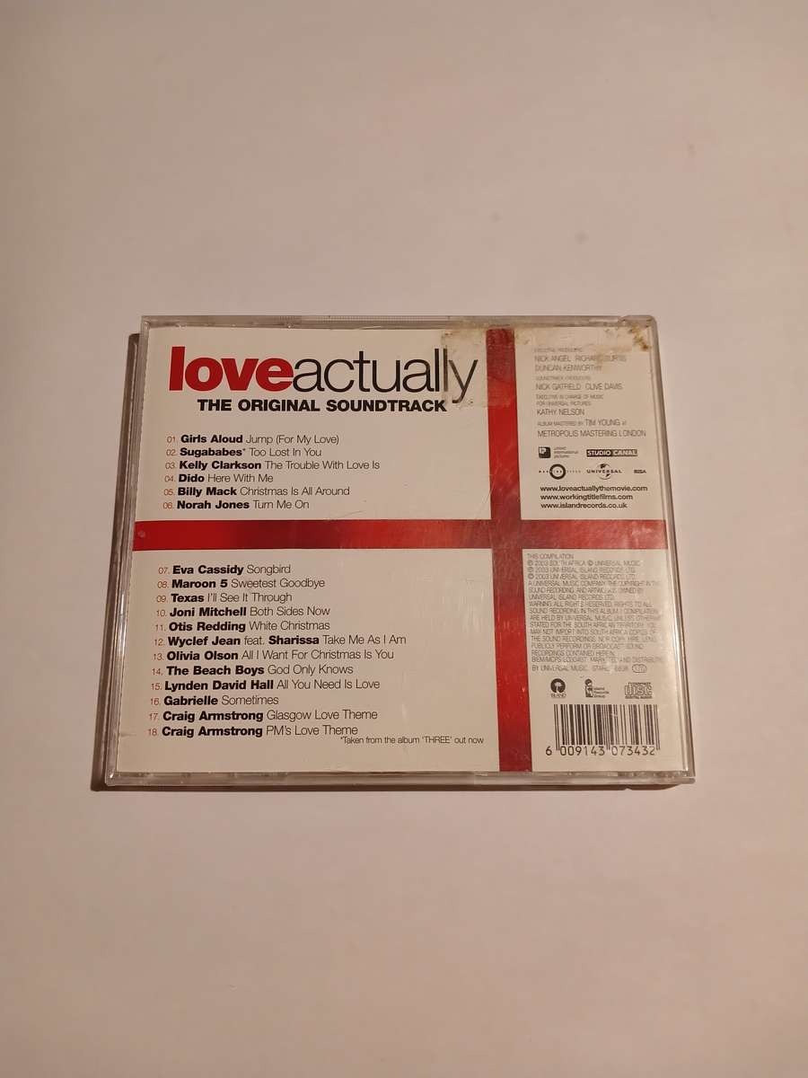 Love Actually, Motion Picture Soundtrack CD