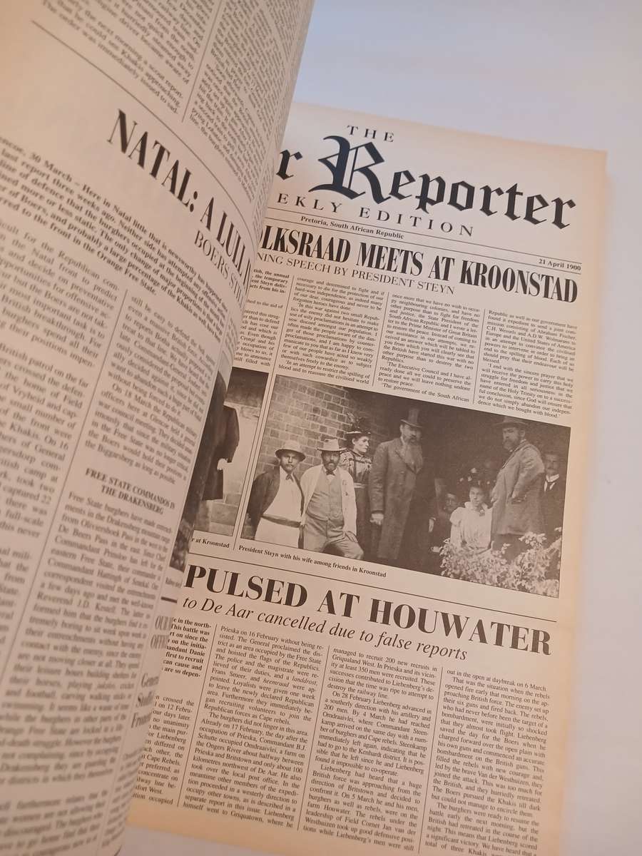 The War Reporter by J.E.H. Grobler