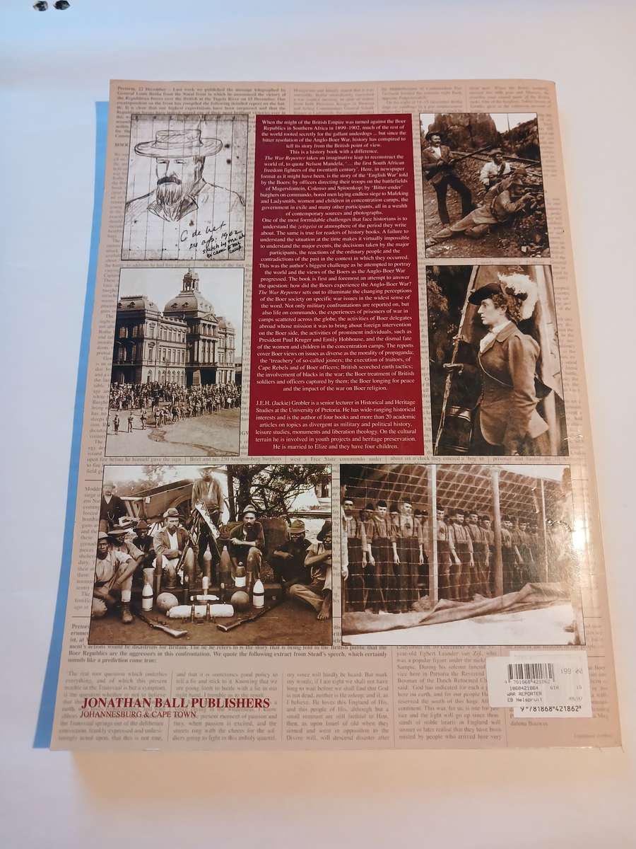 The War Reporter by J.E.H. Grobler