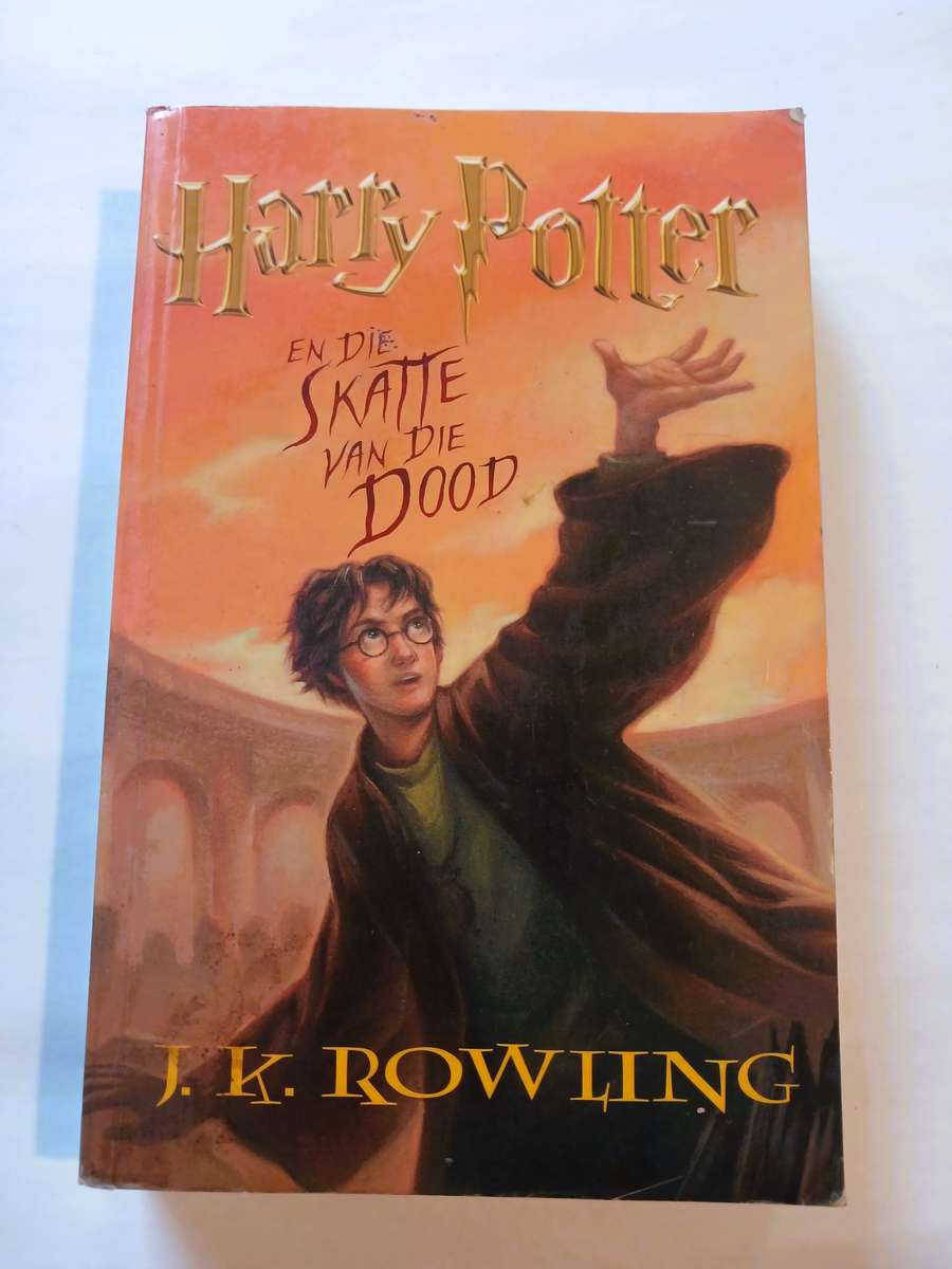 Harry Potter en die Skatte van die Dood, J.K. Rowling vertaal deur Kobus Geldenhuys
