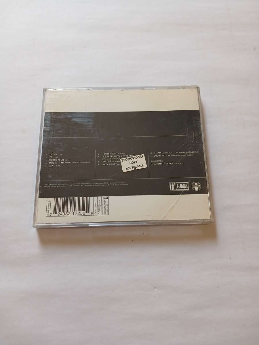 Adam F, Colours CD, UK