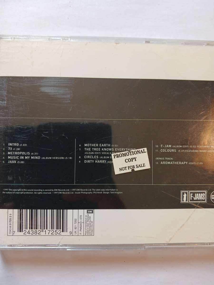 Adam F, Colours CD, UK