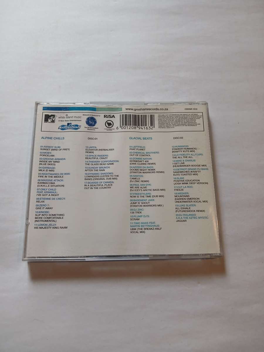 MTV: Extreme, Alpine Chills & Glacial Beats, 2 x CD