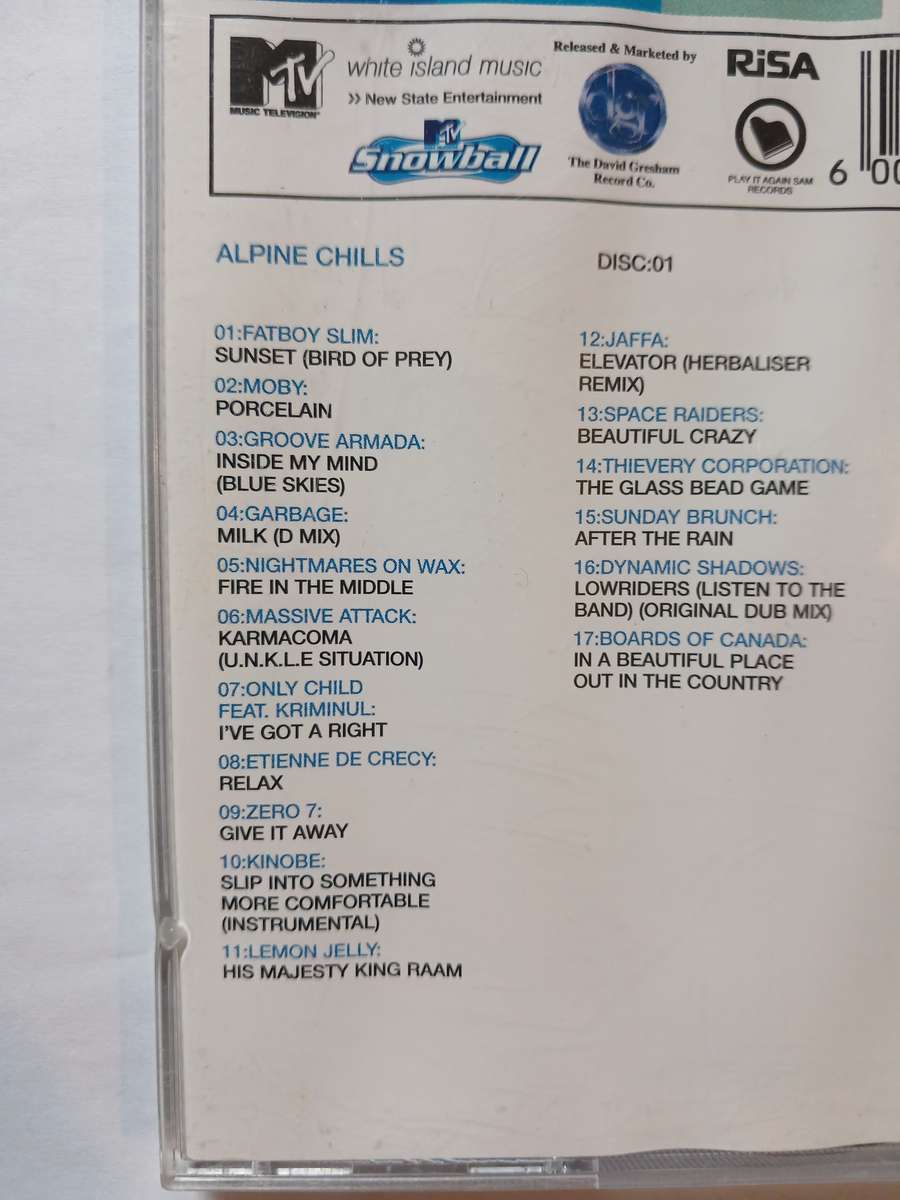 MTV: Extreme, Alpine Chills & Glacial Beats, 2 x CD