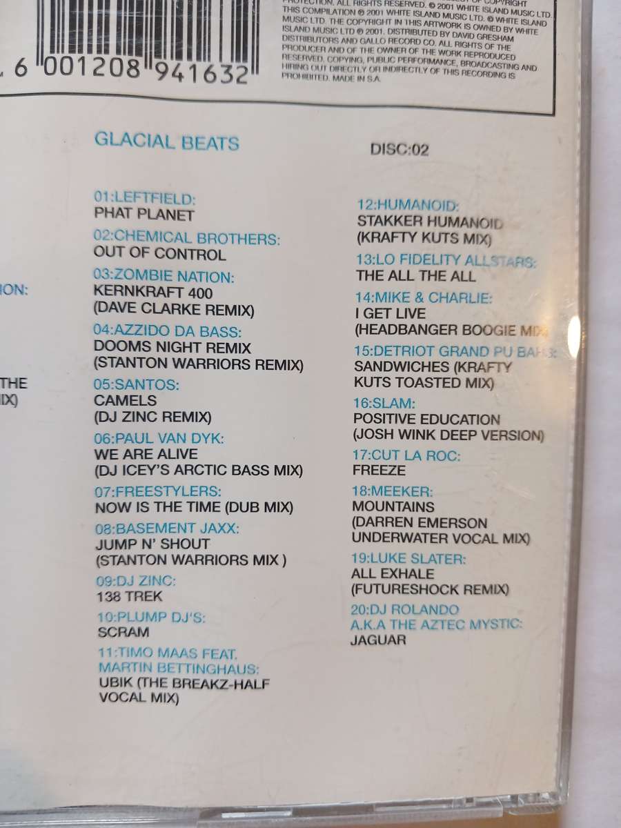 MTV: Extreme, Alpine Chills & Glacial Beats, 2 x CD