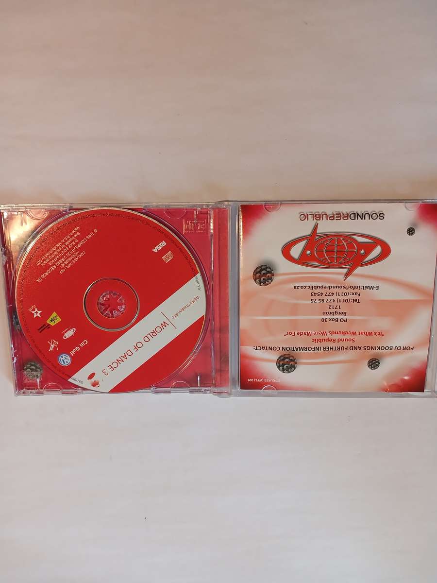 Derek 'The Bandit's' World of Dance 3, CD