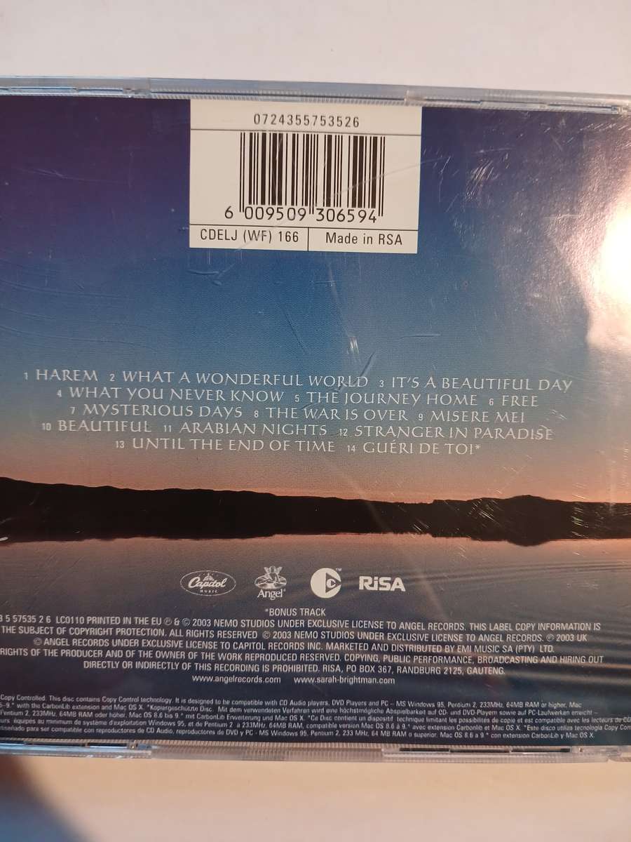 Sarah Brightman, Harem CD