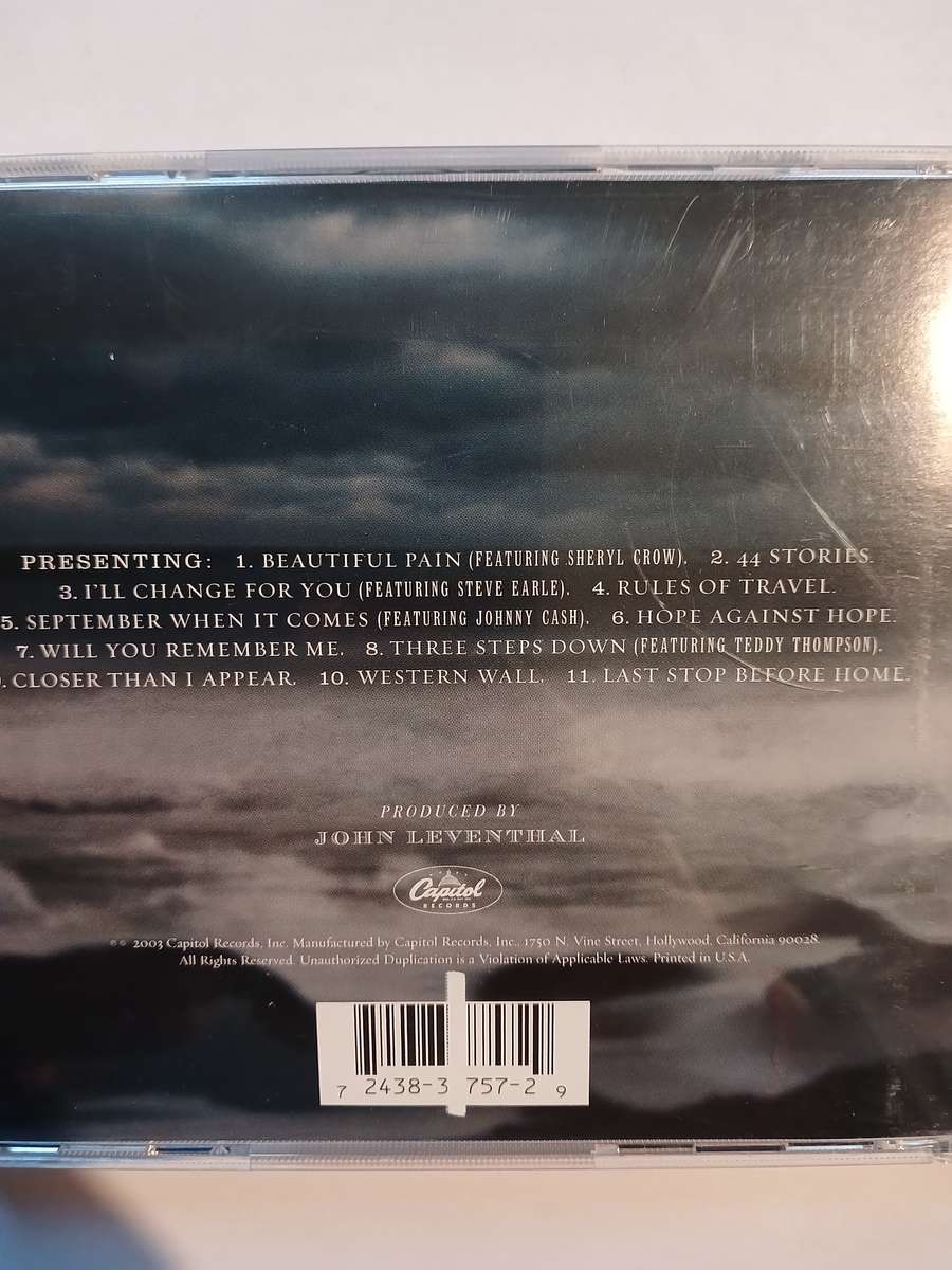 Rosanne Cash, Rules of Travel CD, US