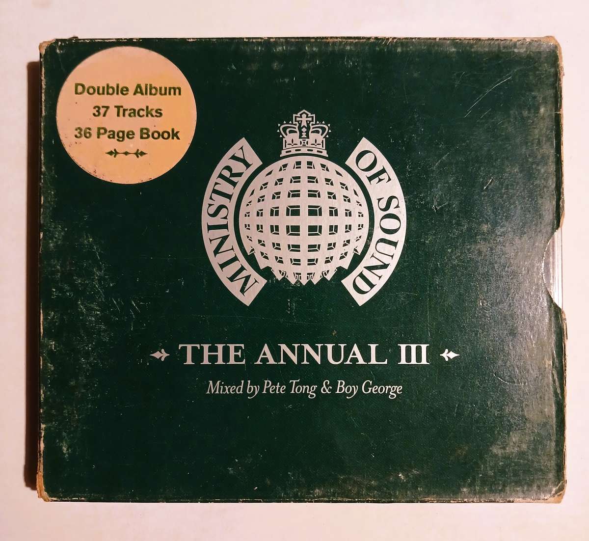 Ministry of Sound, The Annual III, Mixed by Pete Tong & Boy George CD, UK