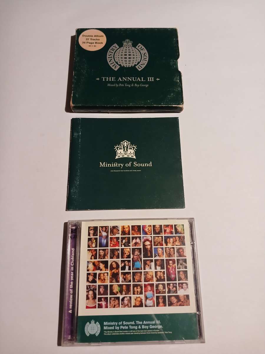Ministry of Sound, The Annual III, Mixed by Pete Tong & Boy George CD, UK