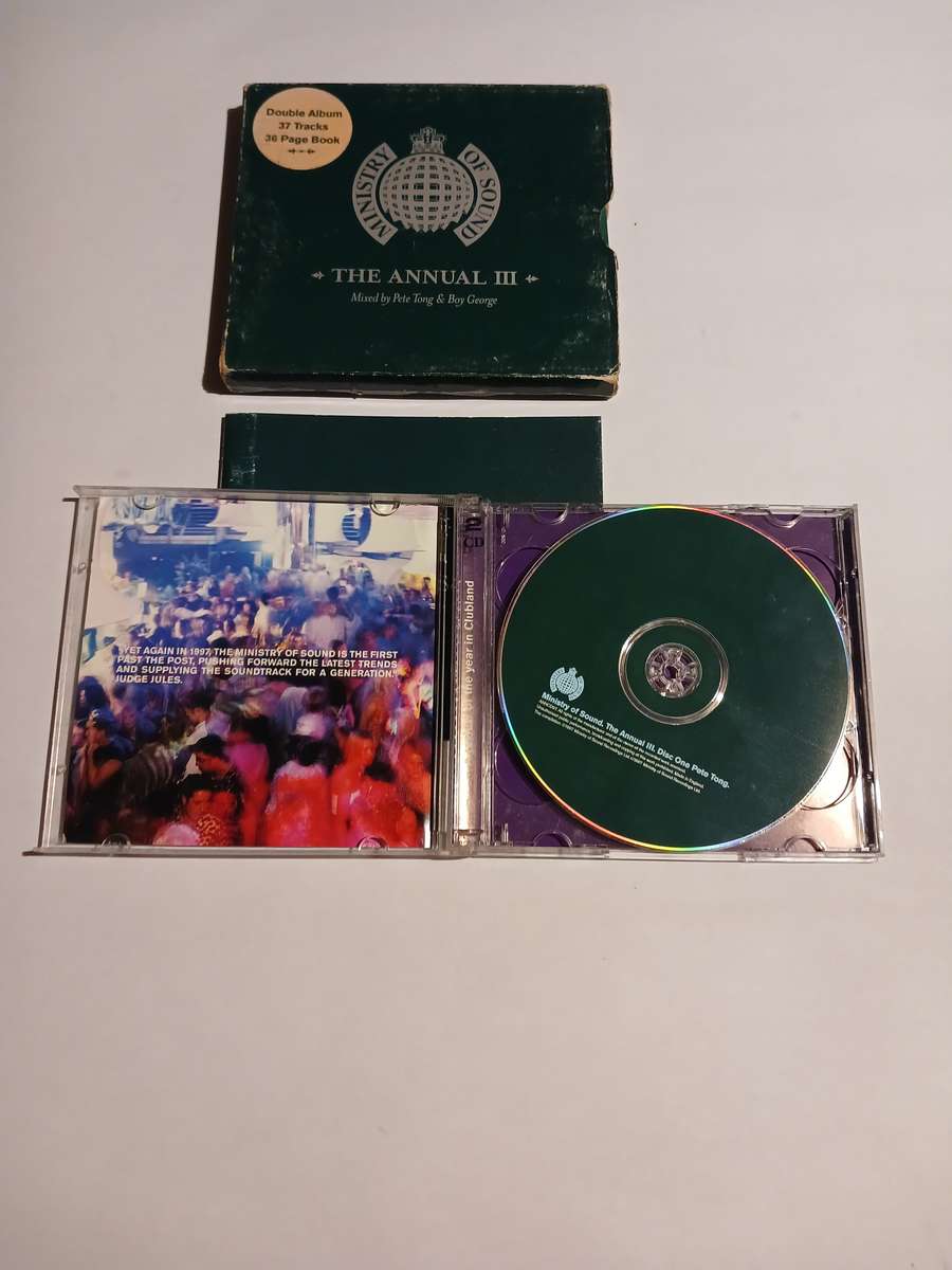 Ministry of Sound, The Annual III, Mixed by Pete Tong & Boy George CD, UK
