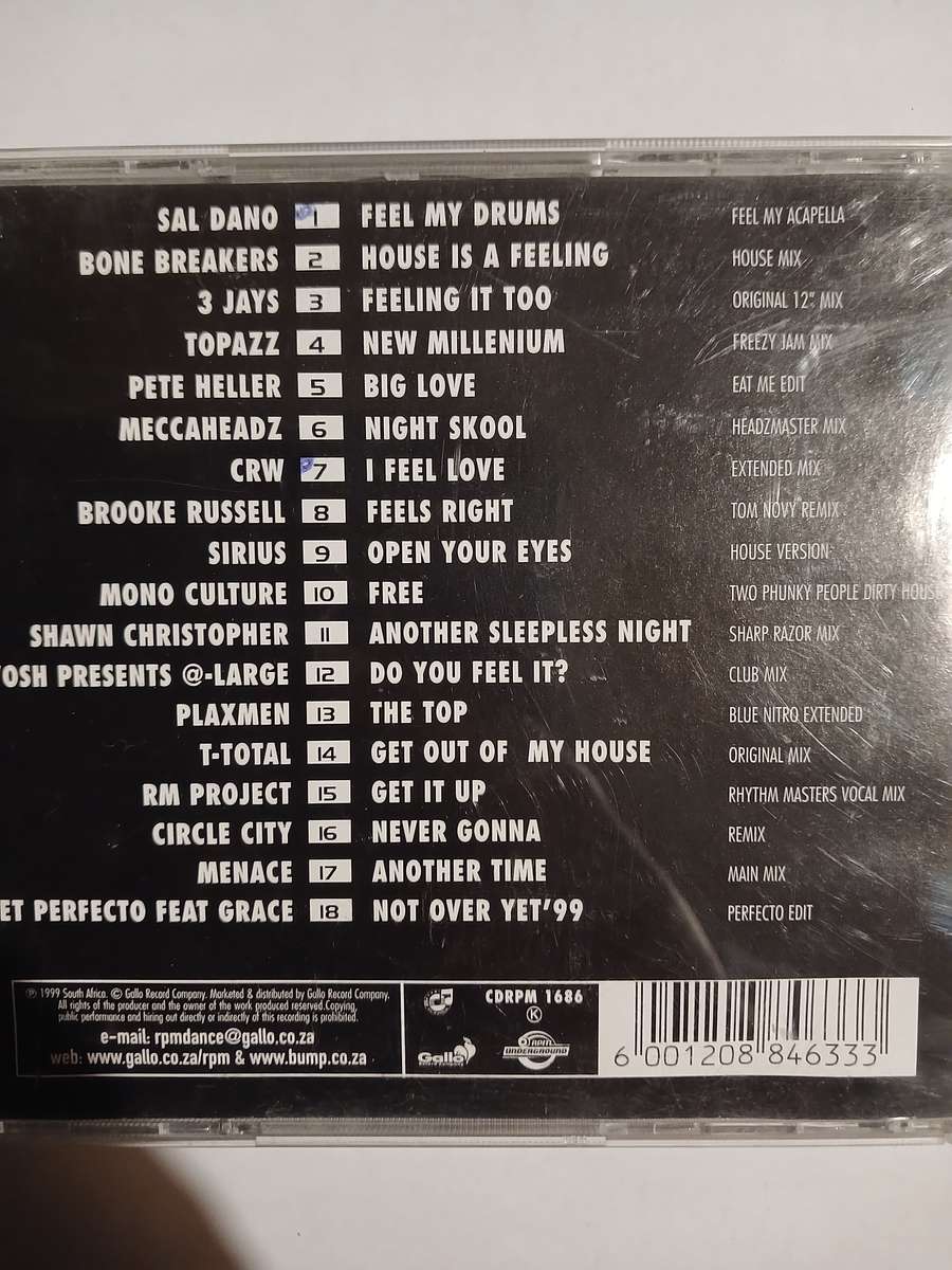 Bump, Ministry of House, Mixed by DJ Scotty CD