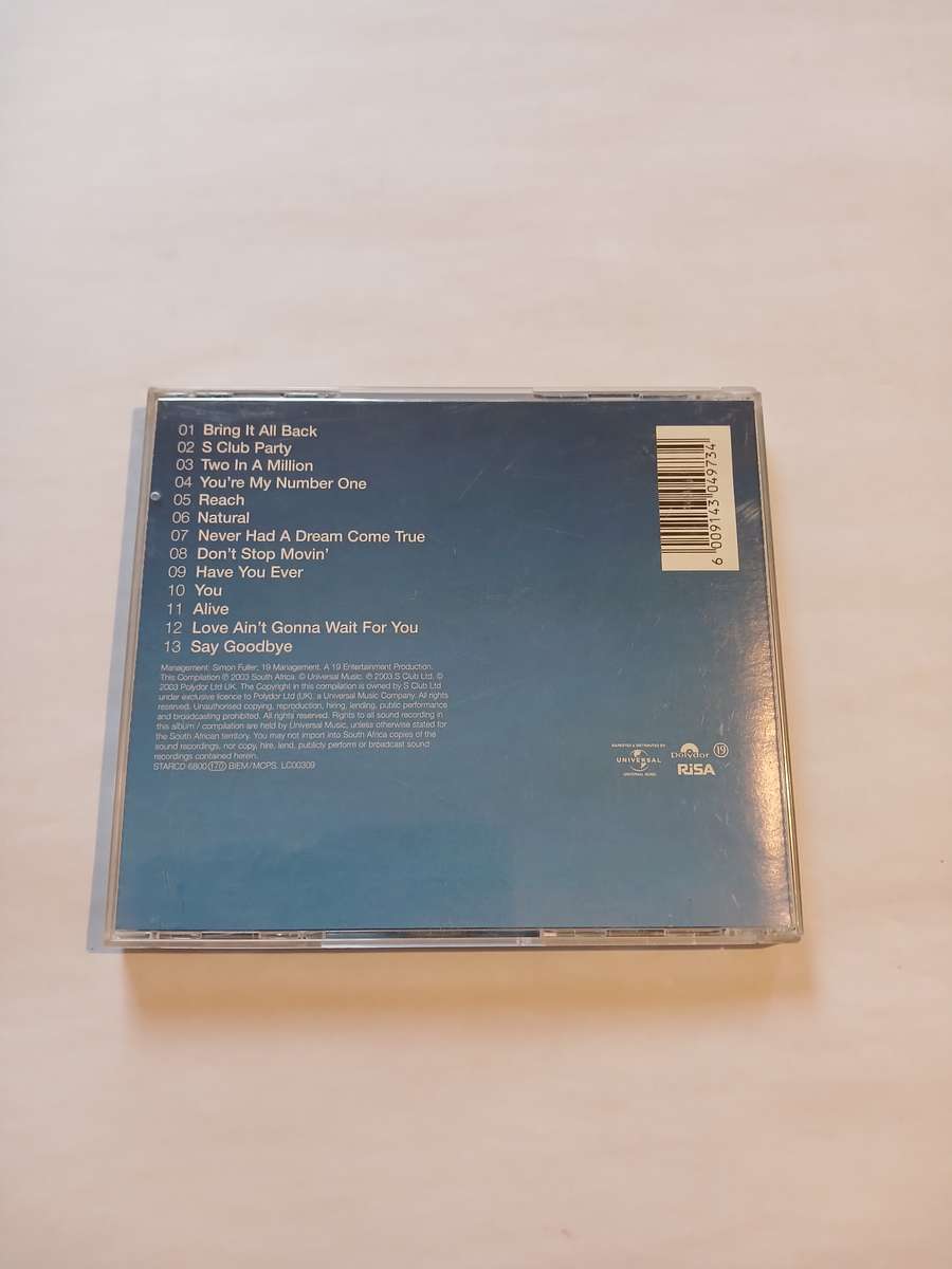 S Club 7, Best, The Greatest Hits Of CD