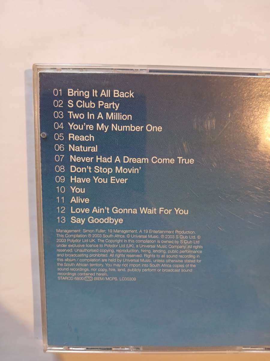 S Club 7, Best, The Greatest Hits Of CD