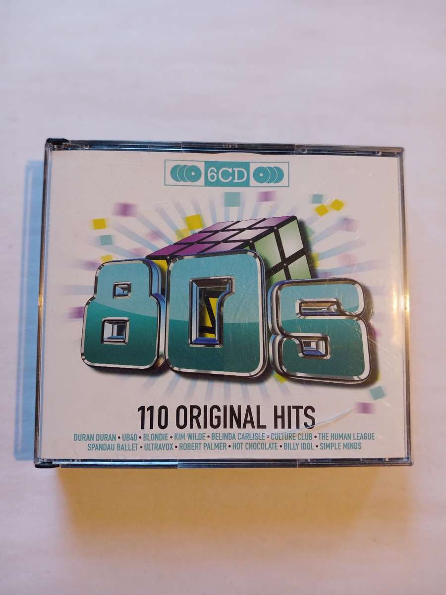 80's 110 Original Hits, 6 x CD