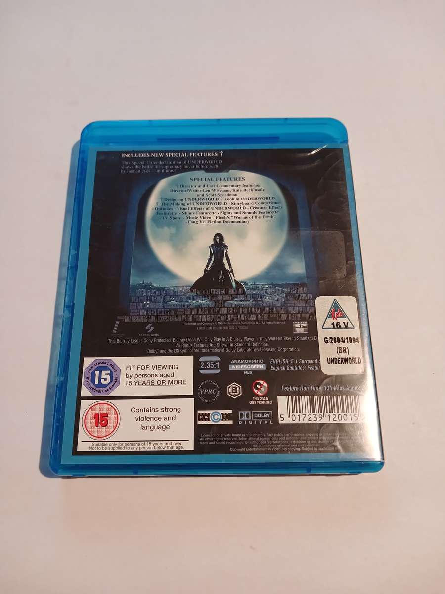 Underworld Blu-ray Disc