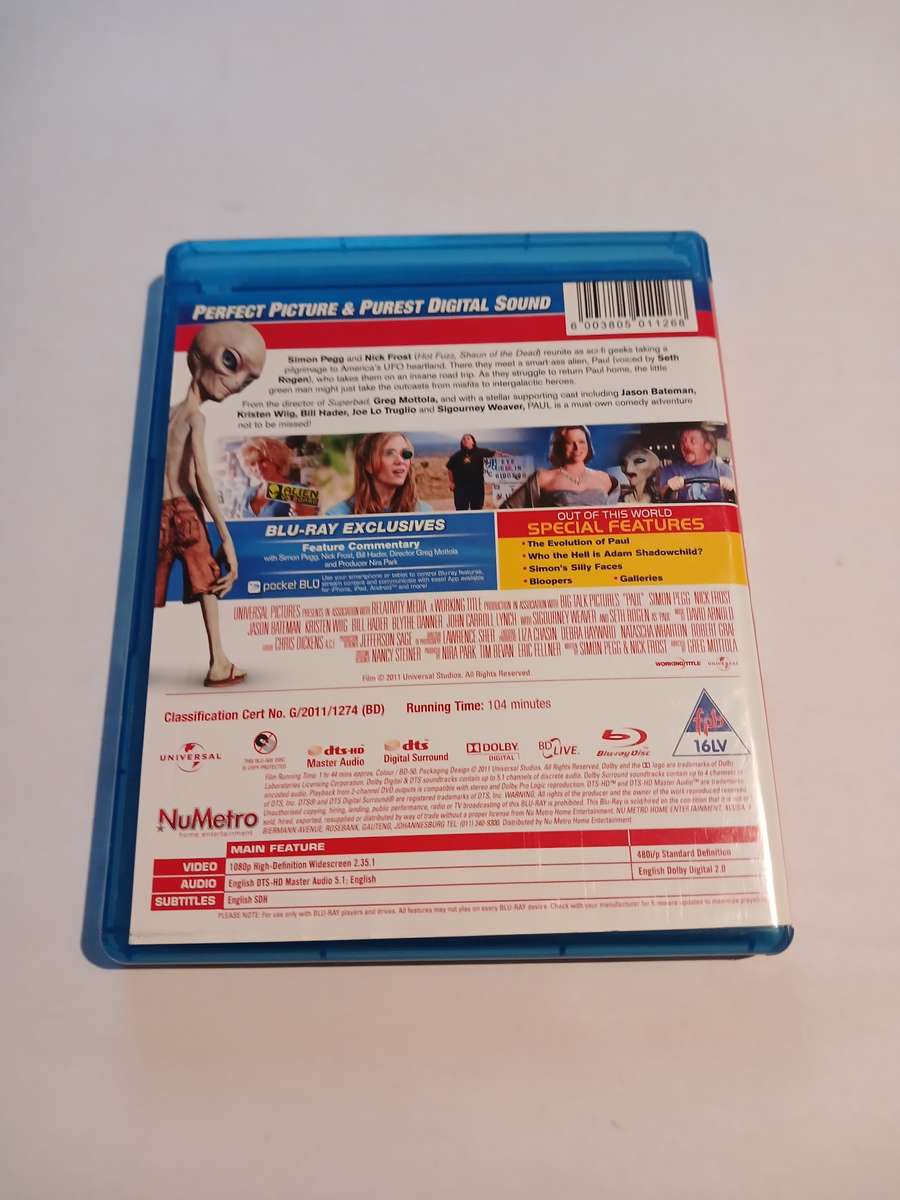 Paul Blu-ray Disc