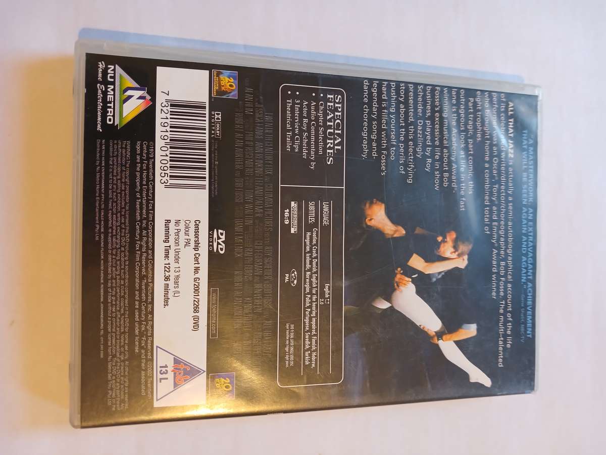 All That Jazz DVD