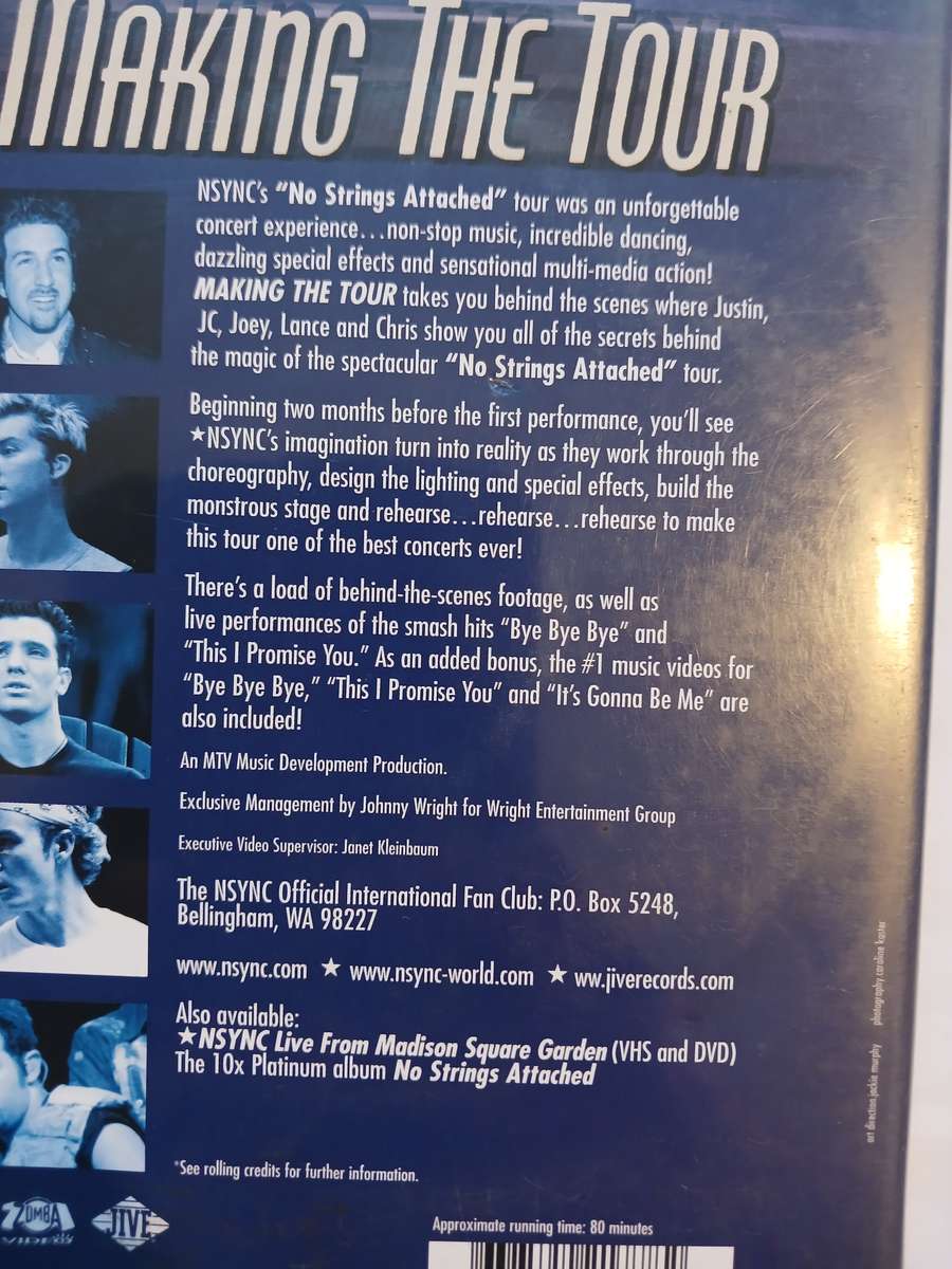 NSync, Making the Tour DVD