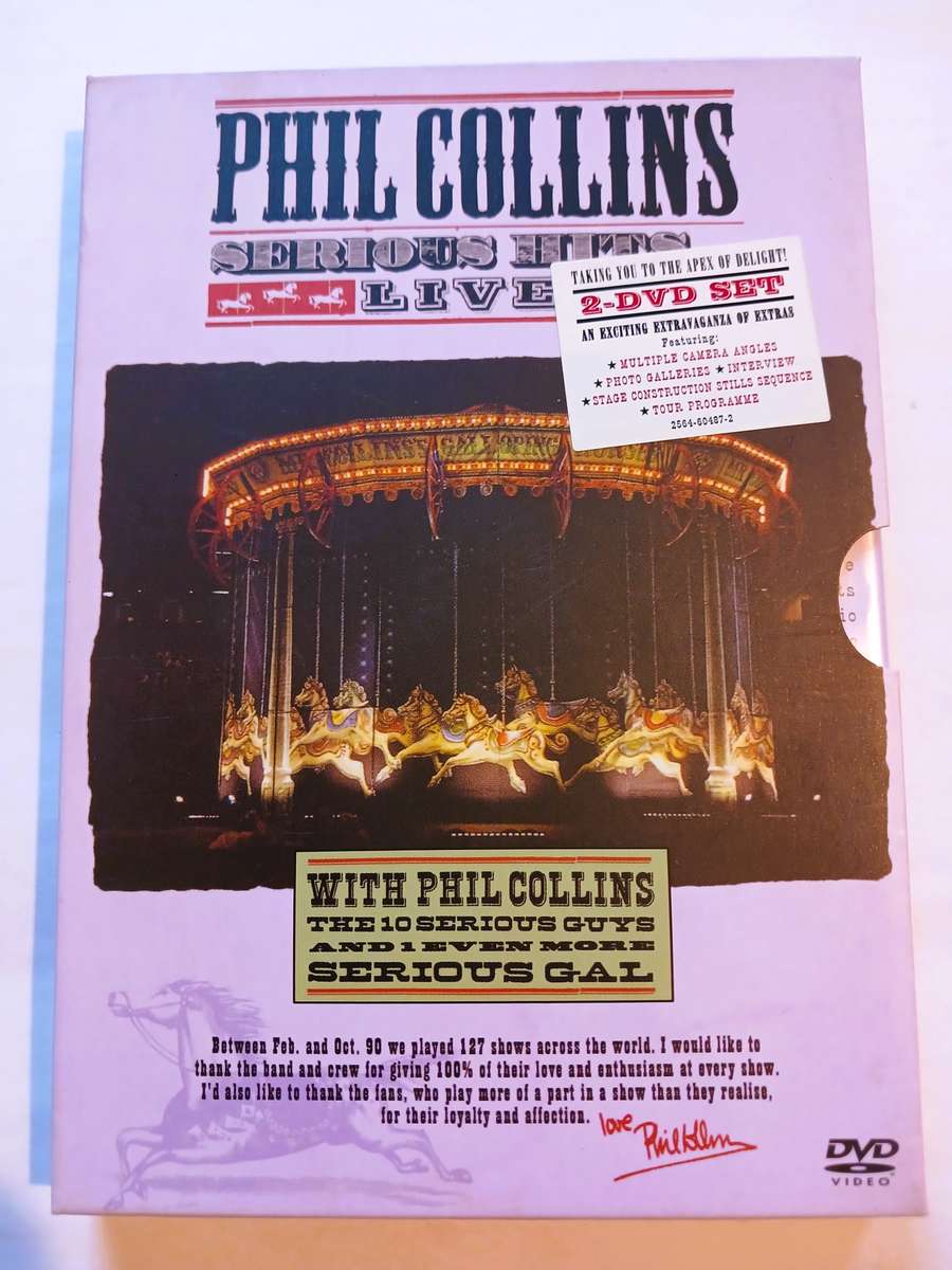 Phil Collins, Serious Hits Live, 2 x DVD