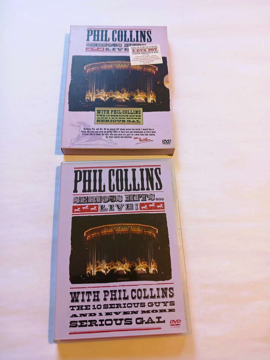 Phil Collins, Serious Hits Live, 2 x DVD