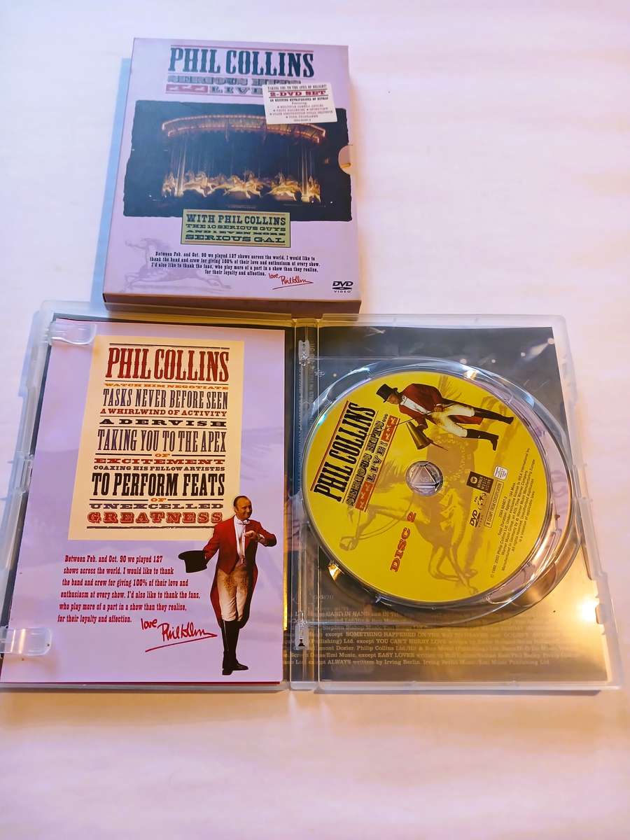 Phil Collins, Serious Hits Live, 2 x DVD