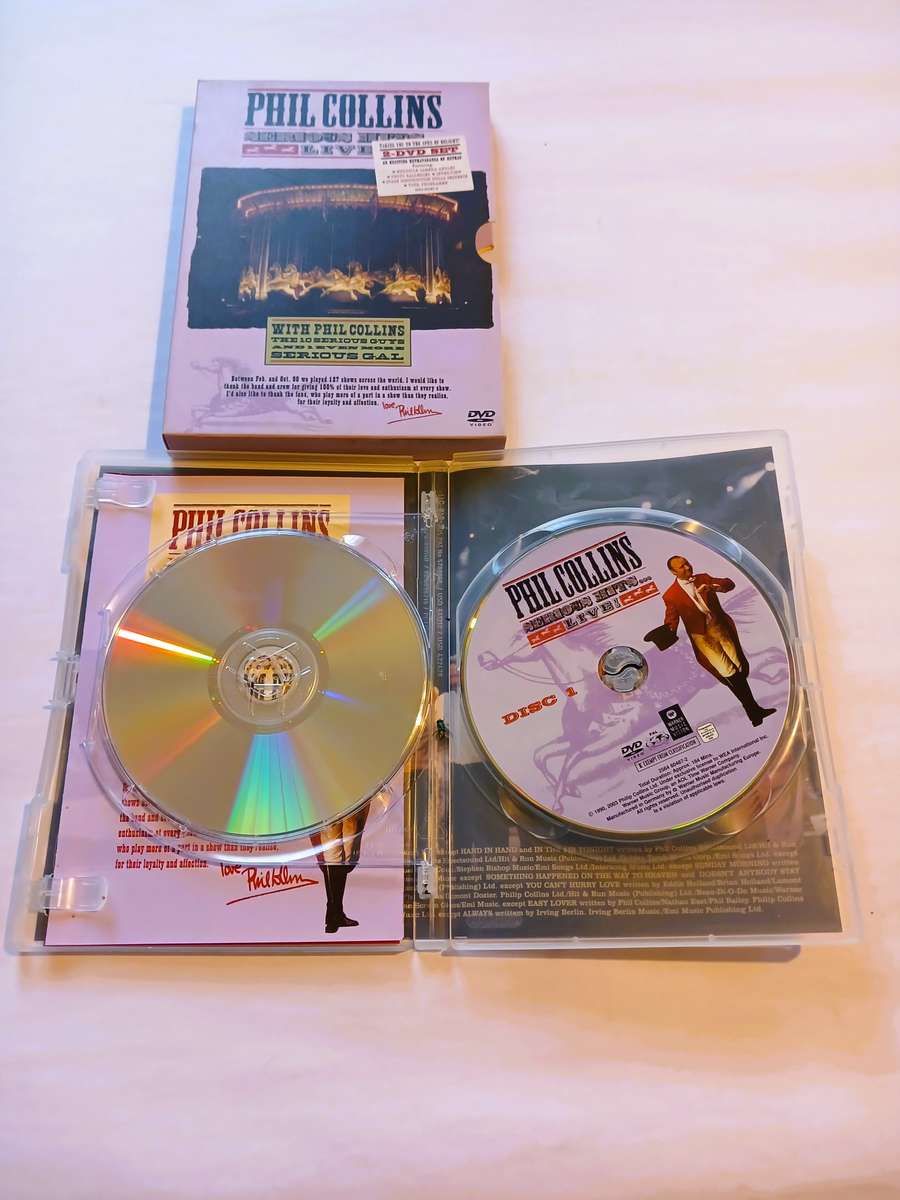 Phil Collins, Serious Hits Live, 2 x DVD