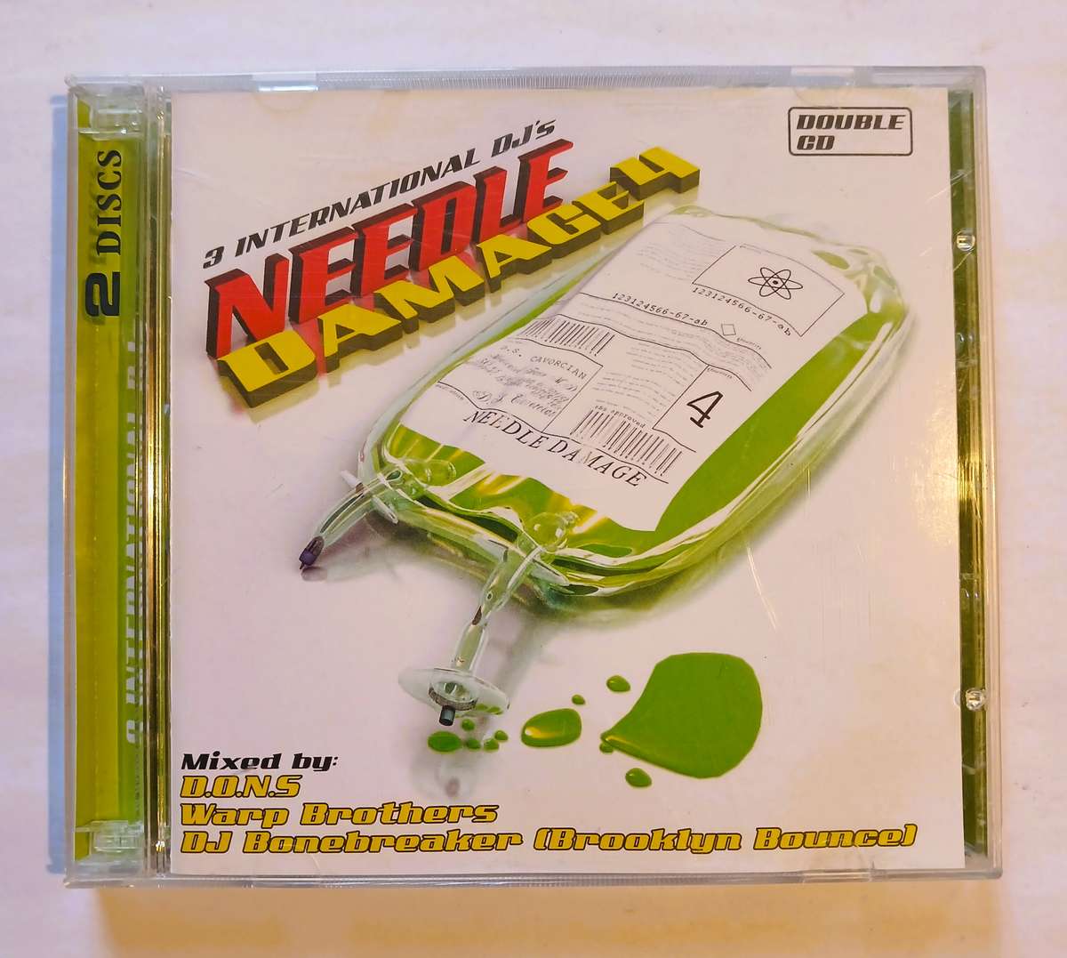 Needle Damage 4, 3 International DJ's, 2 x CD