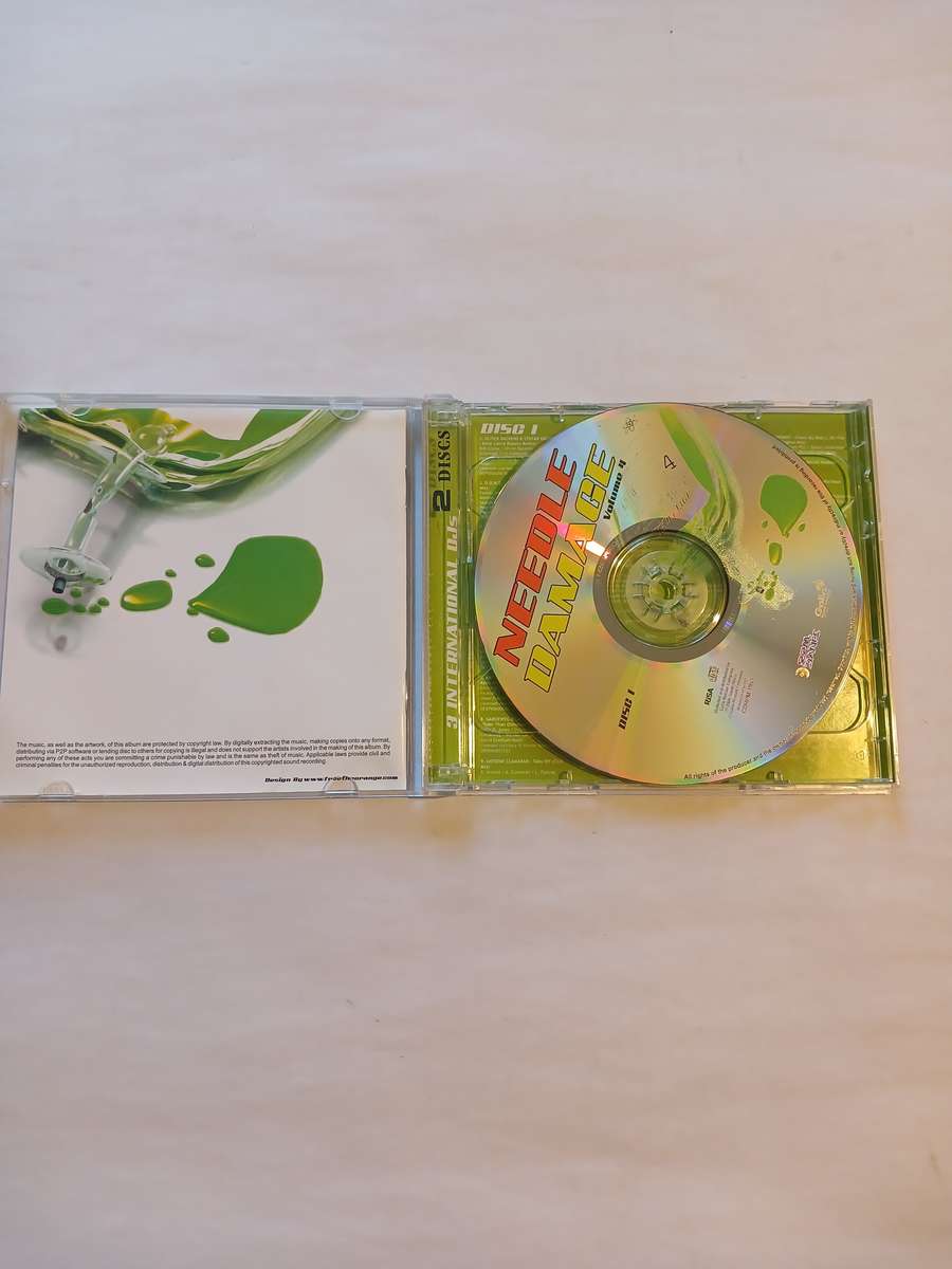 Needle Damage 4, 3 International DJ's, 2 x CD