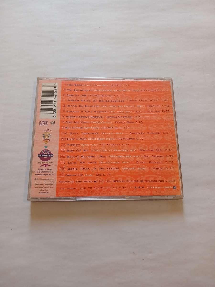 E.S.P. for Superior Raving, Various CD