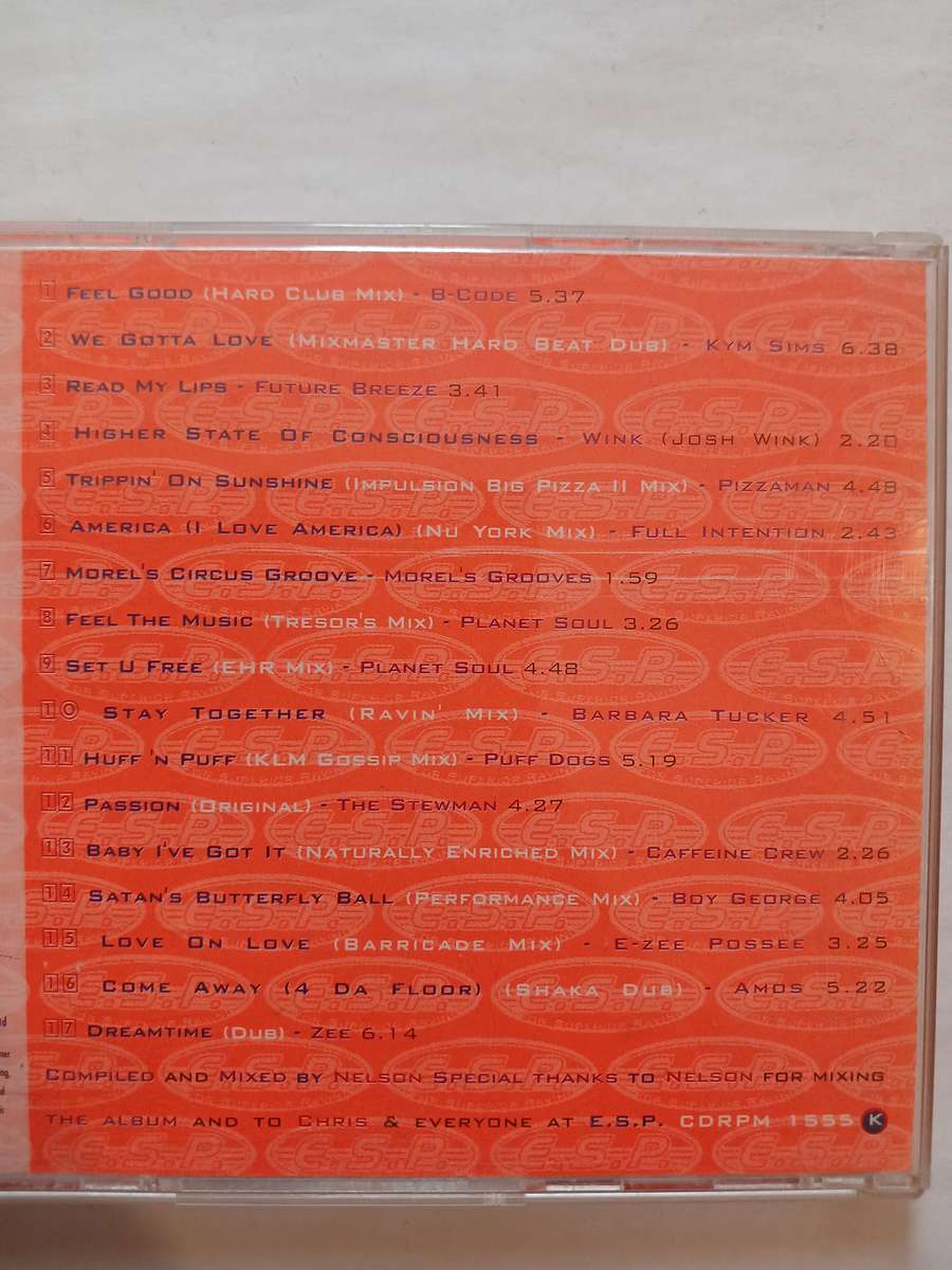 E.S.P. for Superior Raving, Various CD