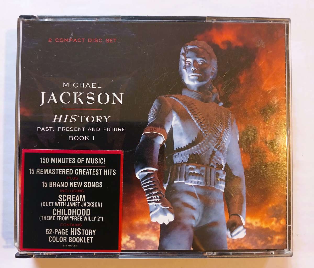 Michael Jackson, History, Past, Present and Future Book 1 CD, Remastered, EU