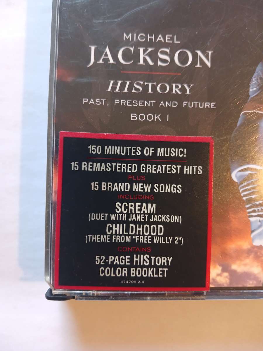 Michael Jackson, History, Past, Present and Future Book 1 CD, Remastered, EU