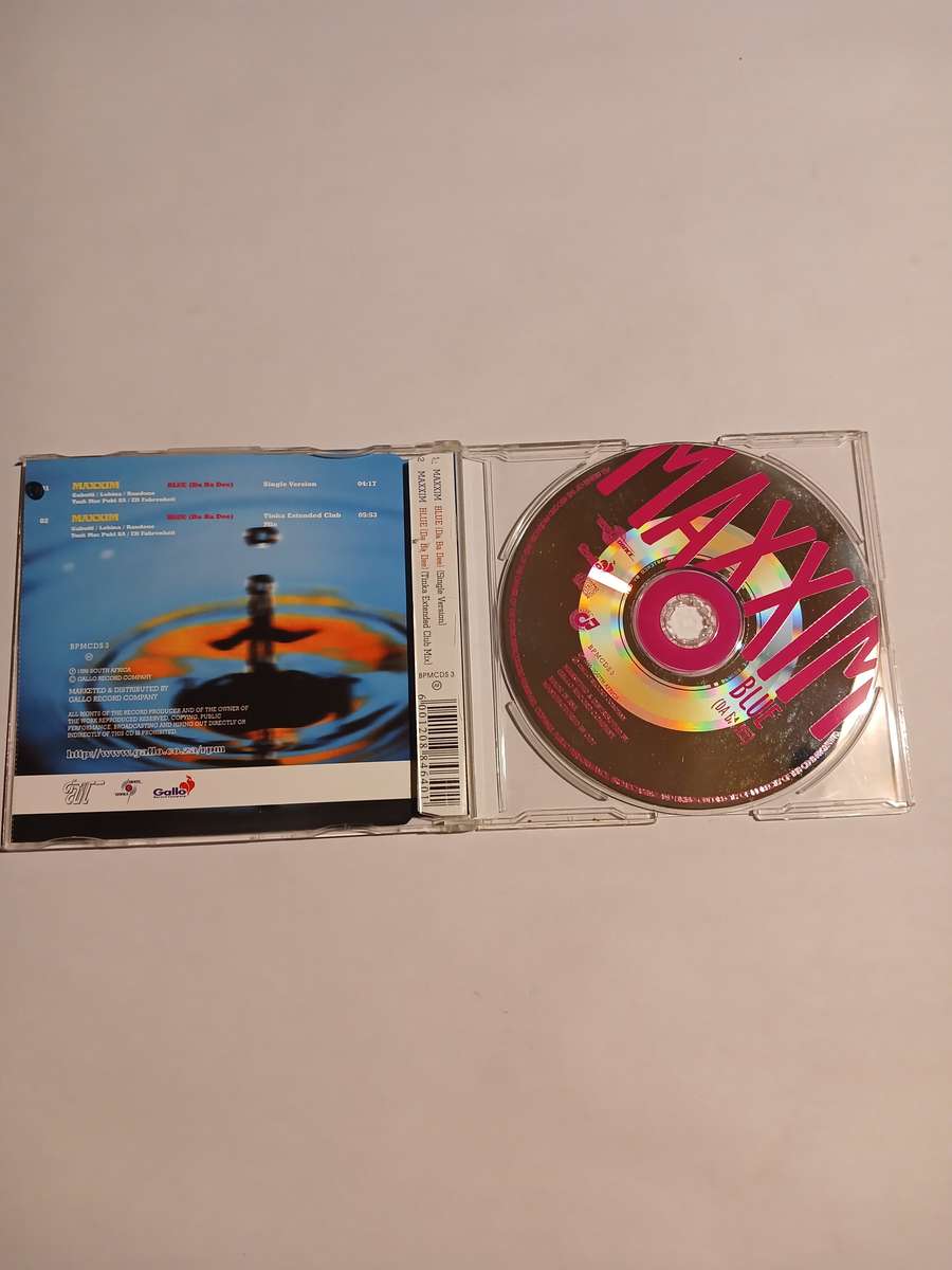 Maxxim, Blue (Da Ba Dee) CD single