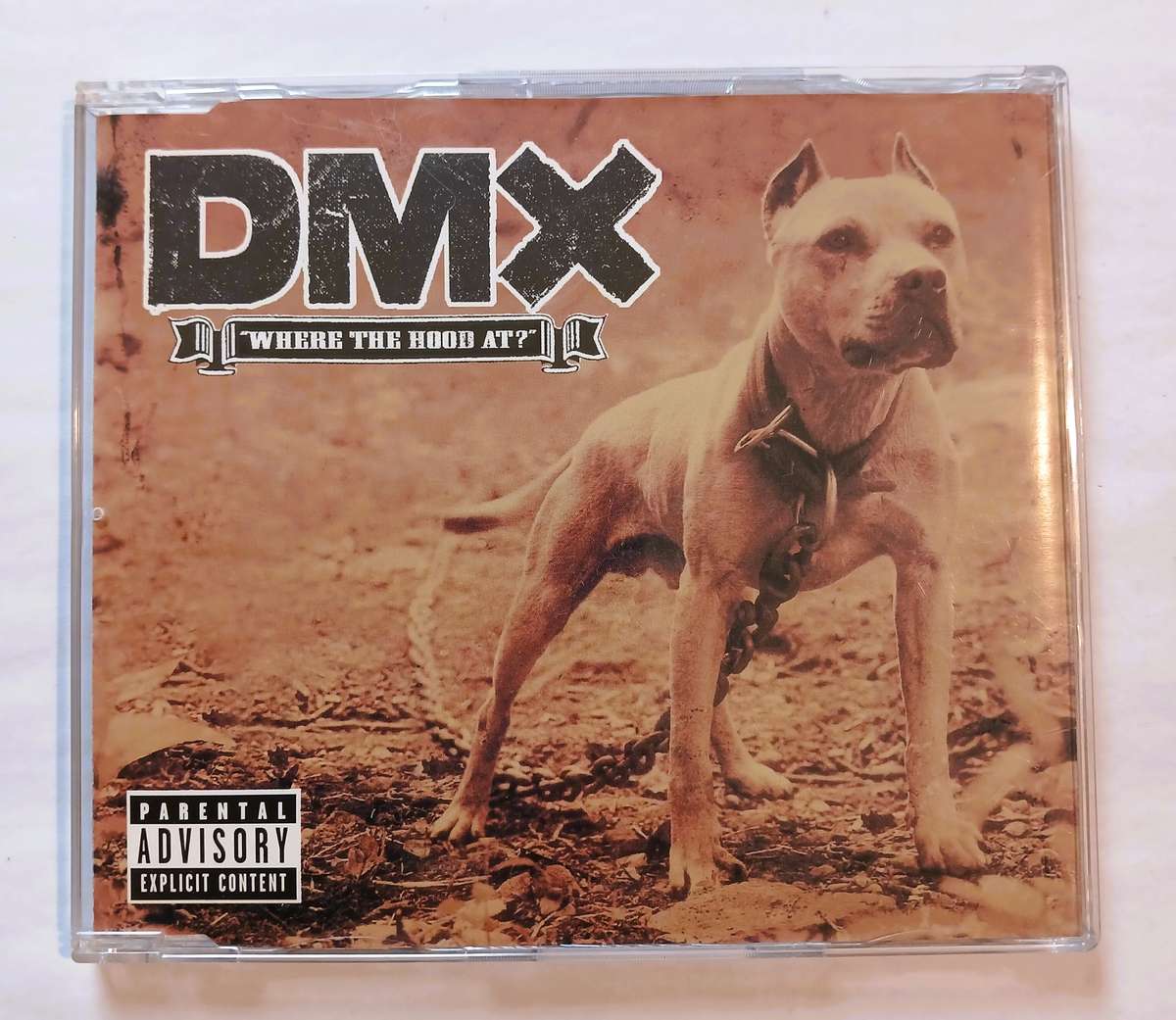 DMX, Where The Hood At? CD single, Promo, EU