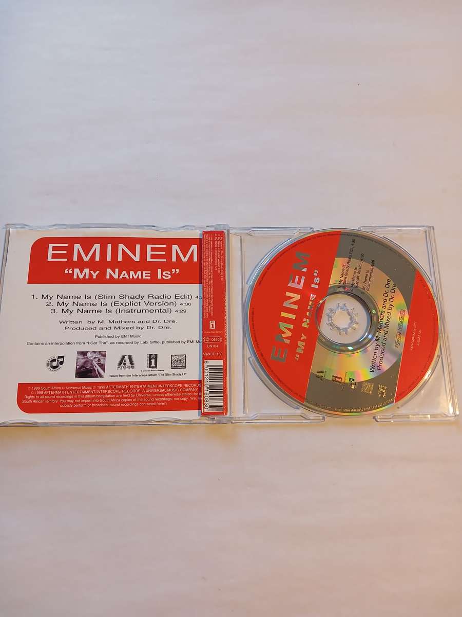 Eminem, My Name is CD single
