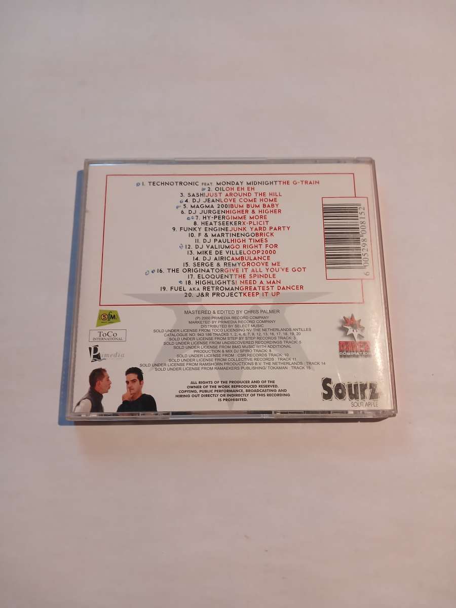 Dance Domination, Sasha Martinengo/Paul Almeida CD